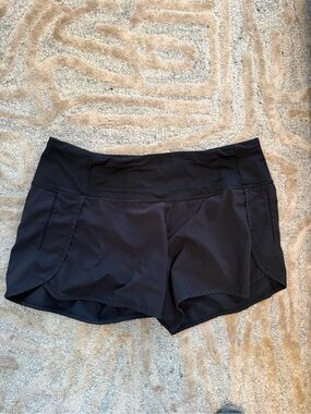 Lululemon Size 6 Women’s Black Athletic Shorts